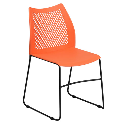 FLASH HERCULES Series 300 kg Capacity Sled Base Stack Chair
