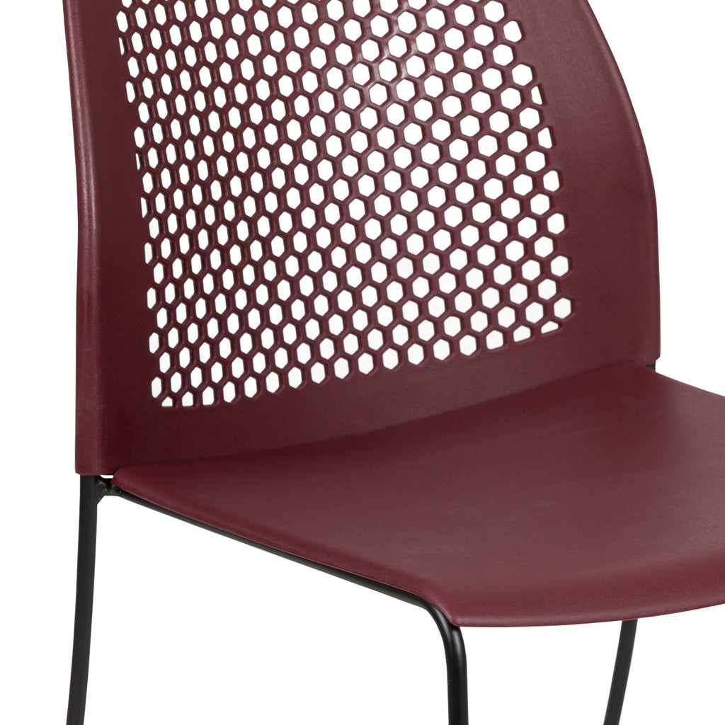 FLASH HERCULES Series 300 kg Capacity Sled Base Stack Chair