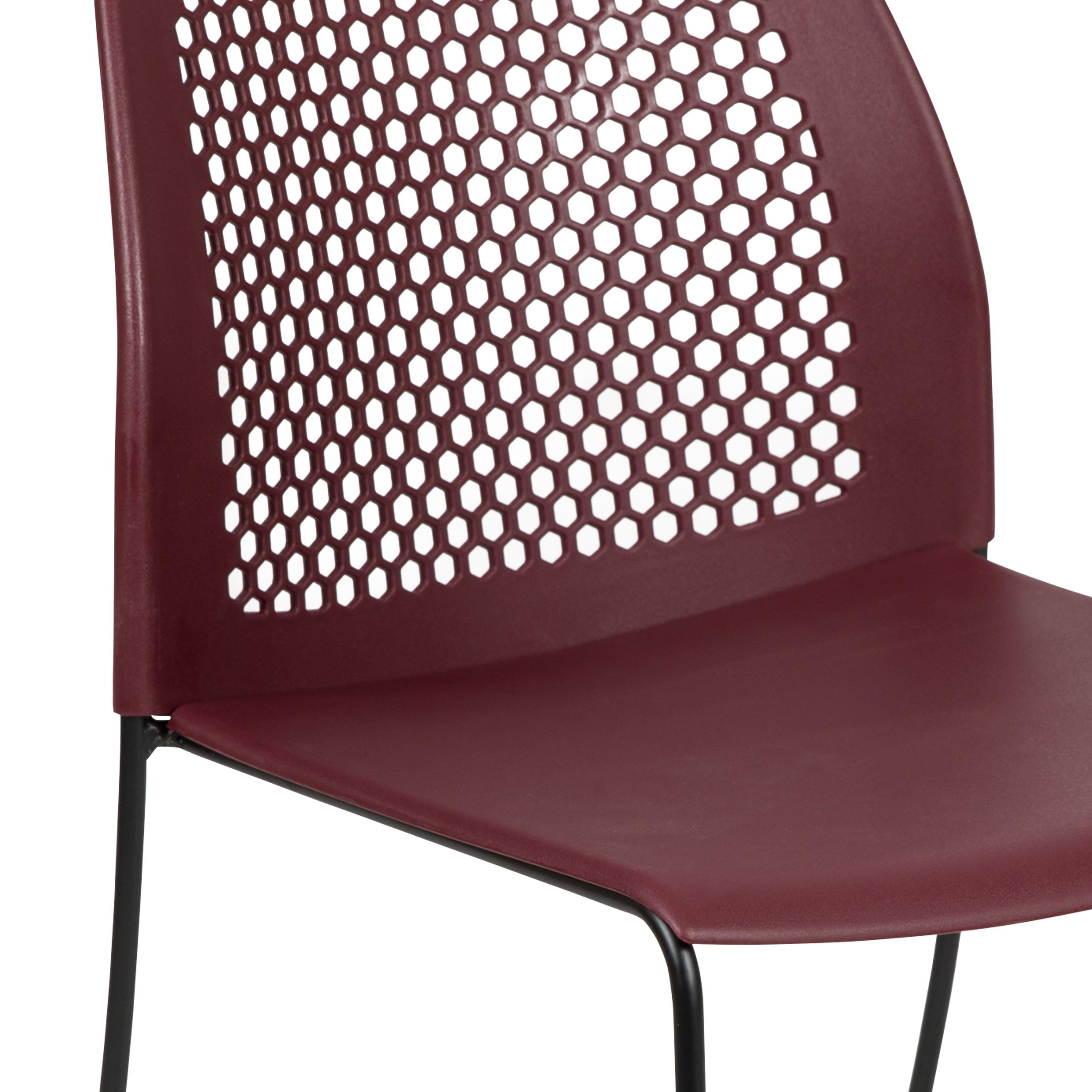 FLASH HERCULES Series 300 kg Capacity Sled Base Stack Chair