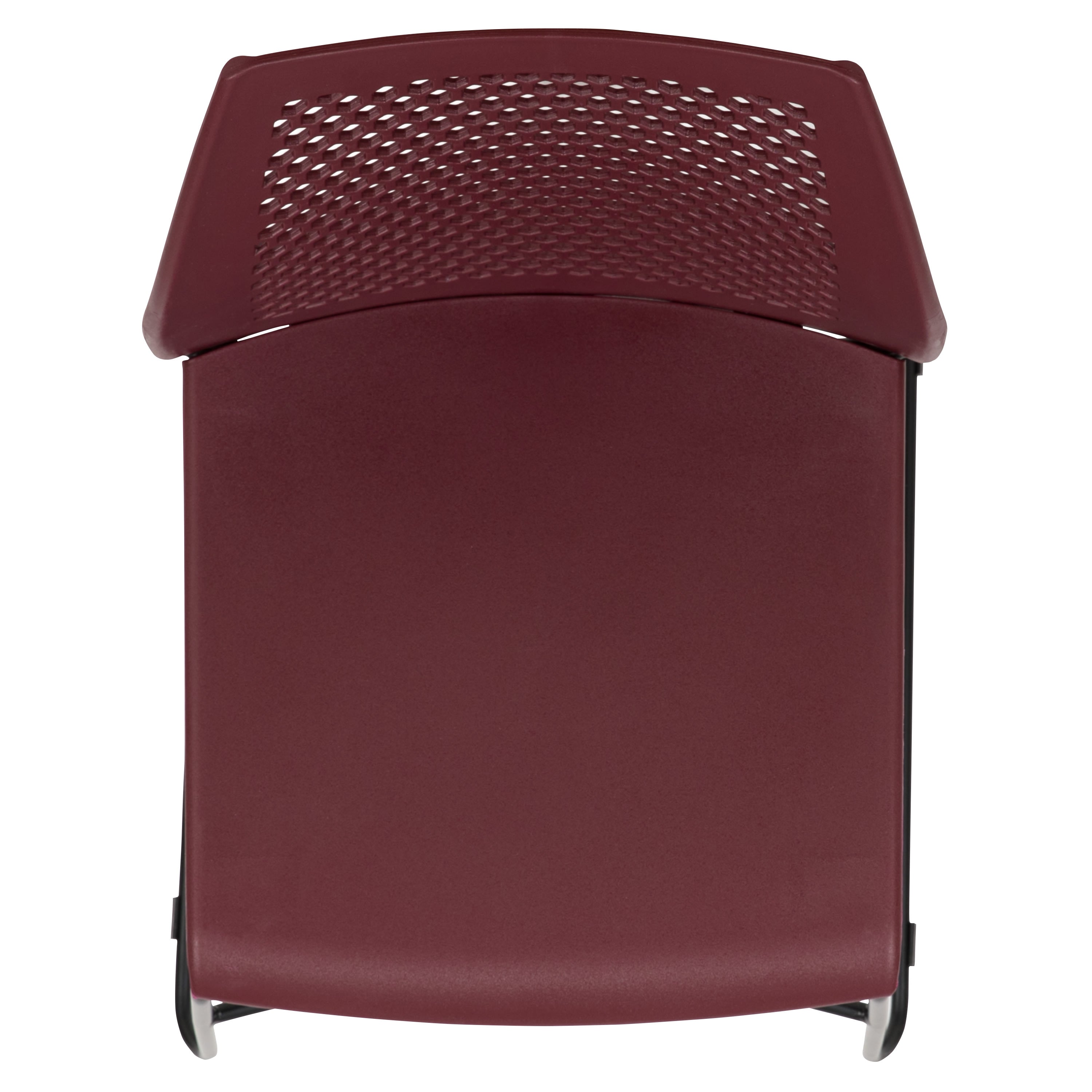 FLASH HERCULES Series 300 kg Capacity Sled Base Stack Chair