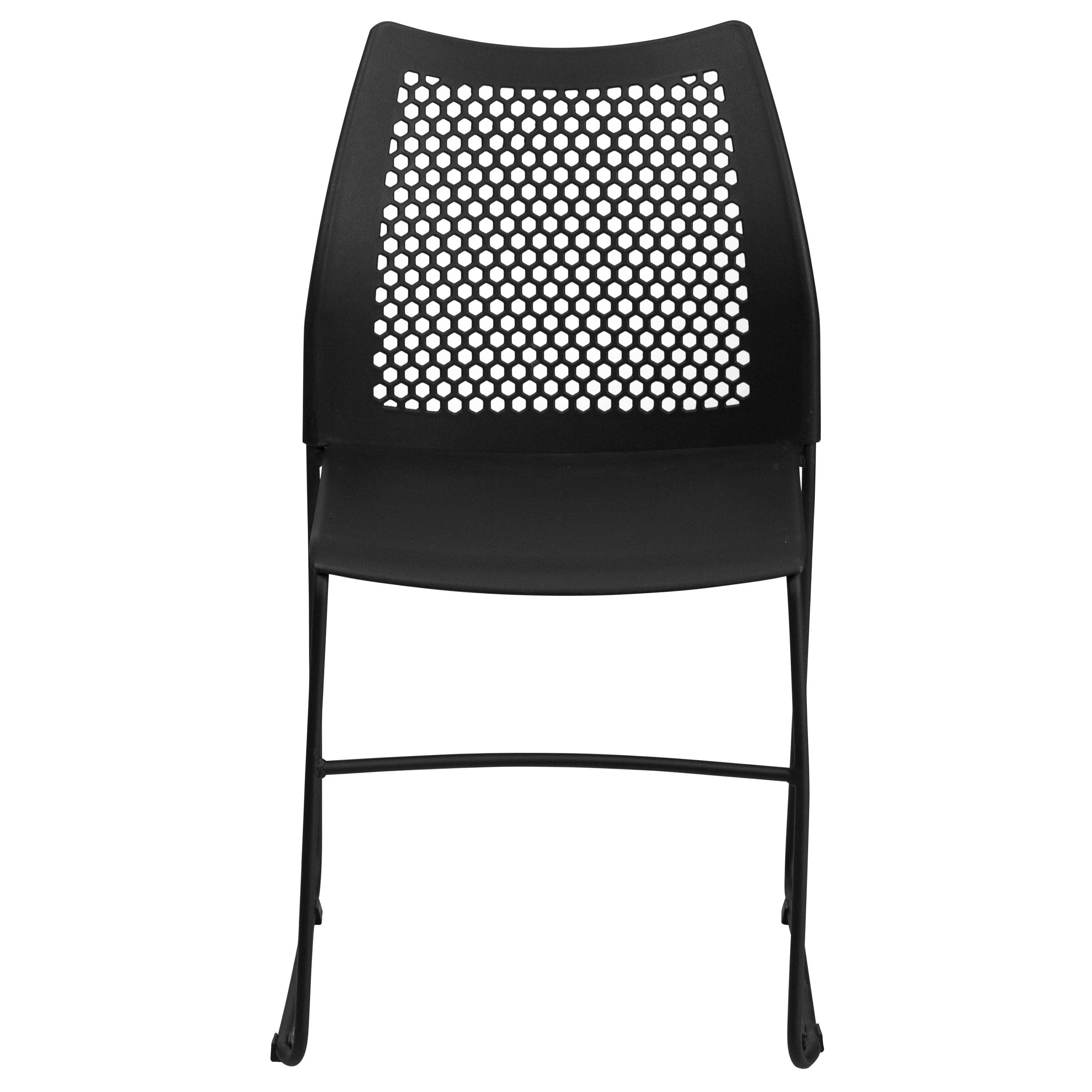 FLASH HERCULES Series 300 kg Capacity Sled Base Stack Chair