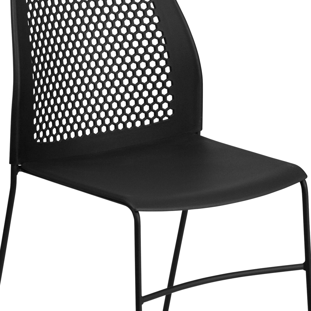 FLASH HERCULES Series 300 kg Capacity Sled Base Stack Chair