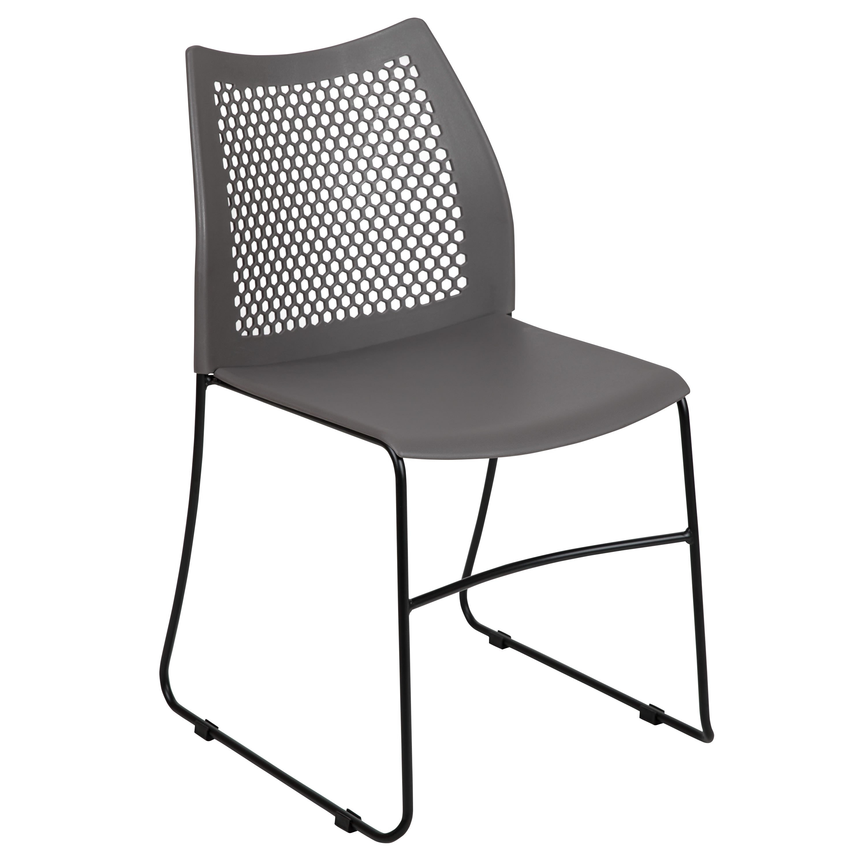 FLASH HERCULES Series 300 kg Capacity Sled Base Stack Chair