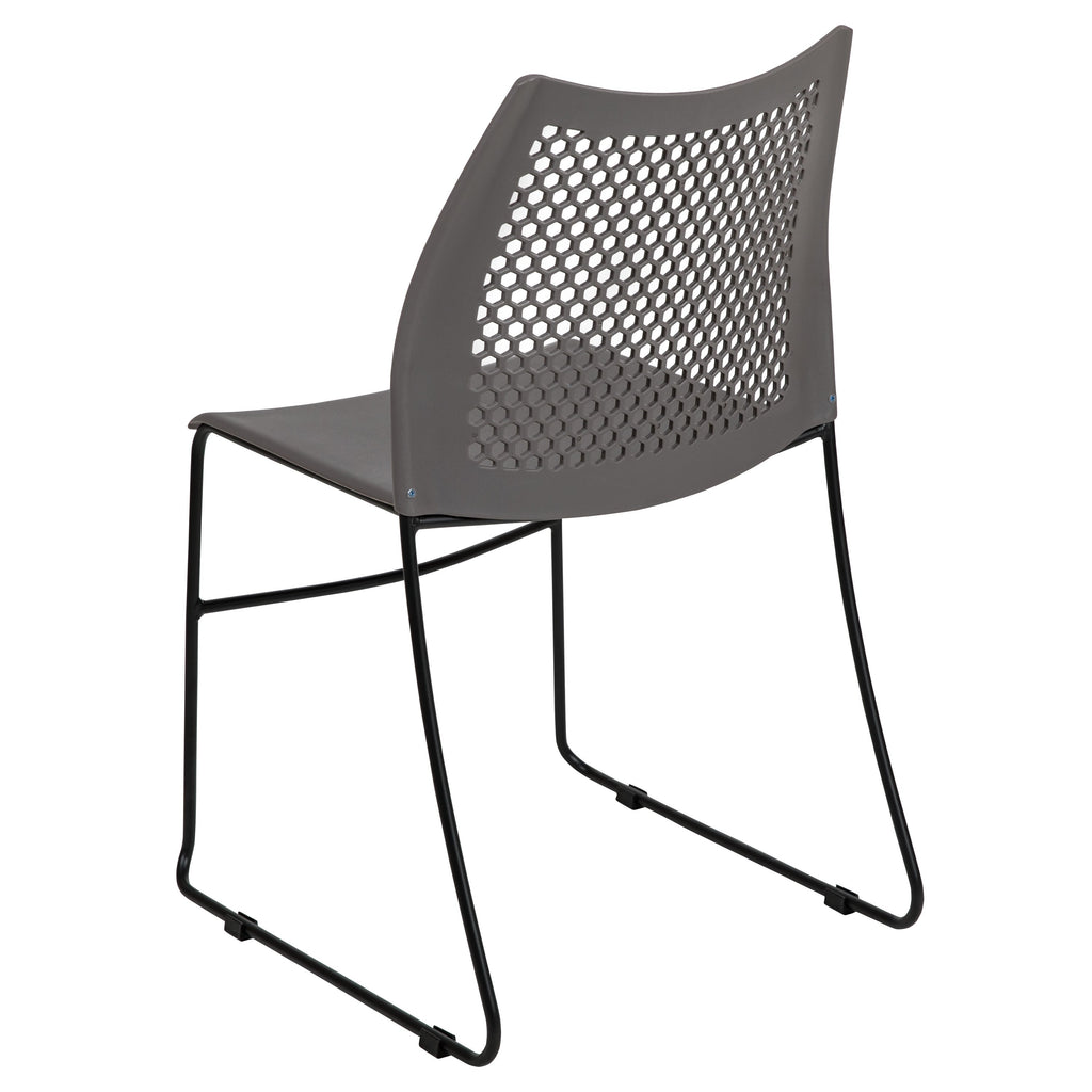 FLASH HERCULES Series 300 kg Capacity Sled Base Stack Chair