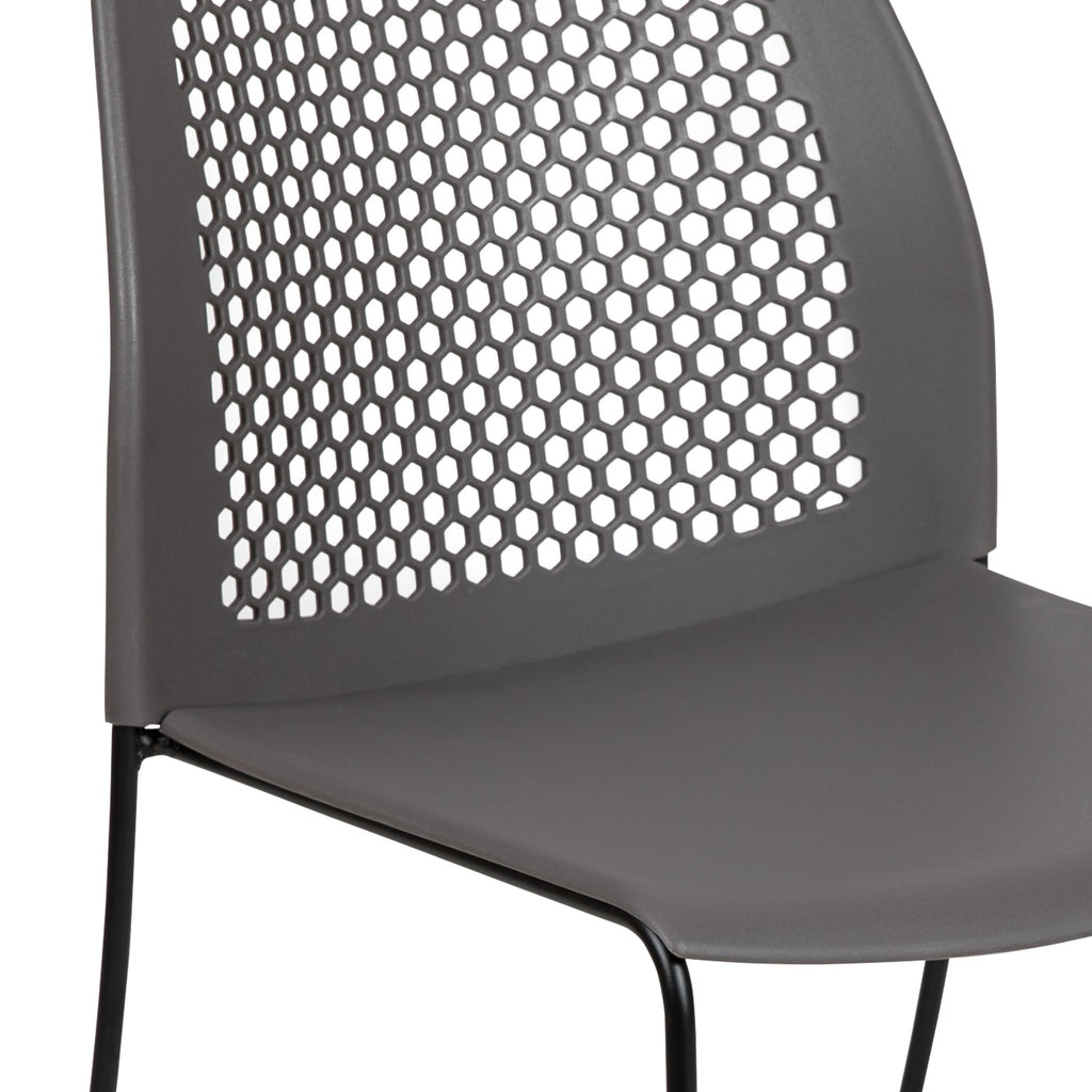 FLASH HERCULES Series 300 kg Capacity Sled Base Stack Chair