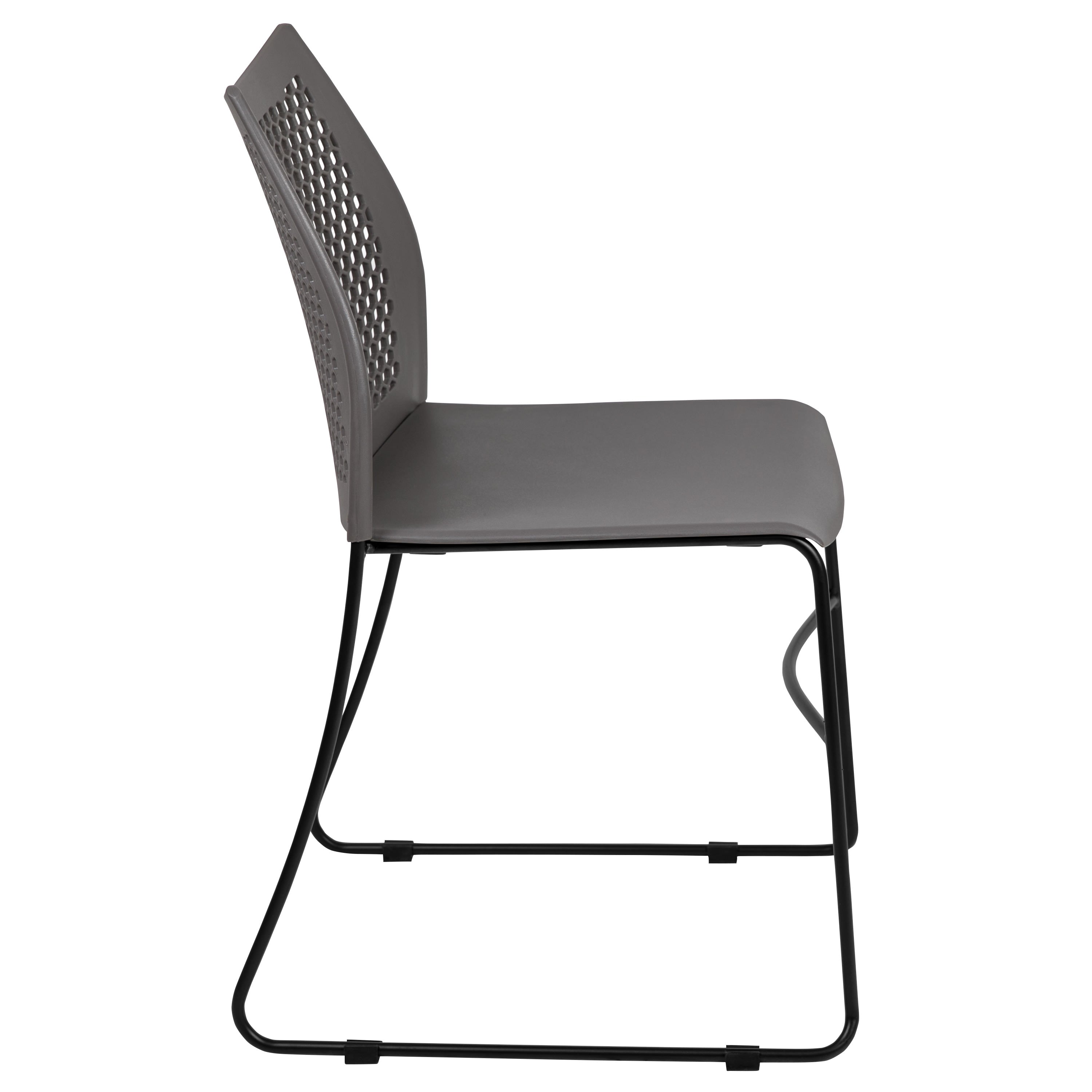 FLASH HERCULES Series 300 kg Capacity Sled Base Stack Chair