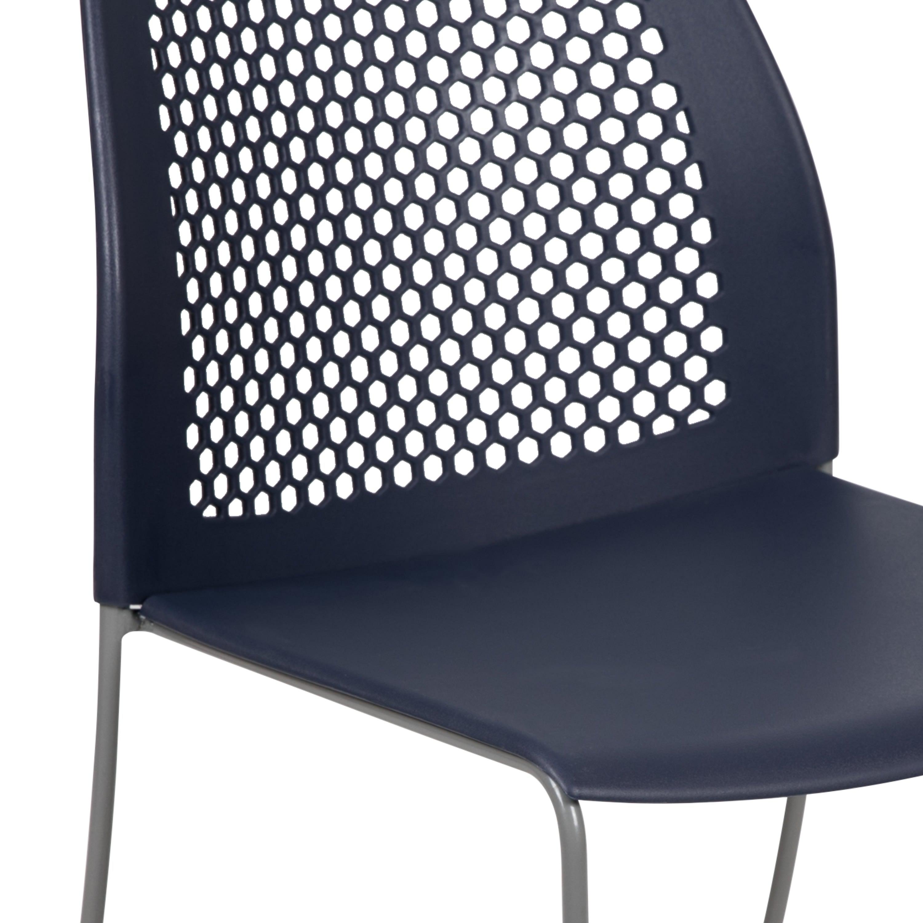 FLASH HERCULES Series 300 kg Capacity Sled Base Stack Chair