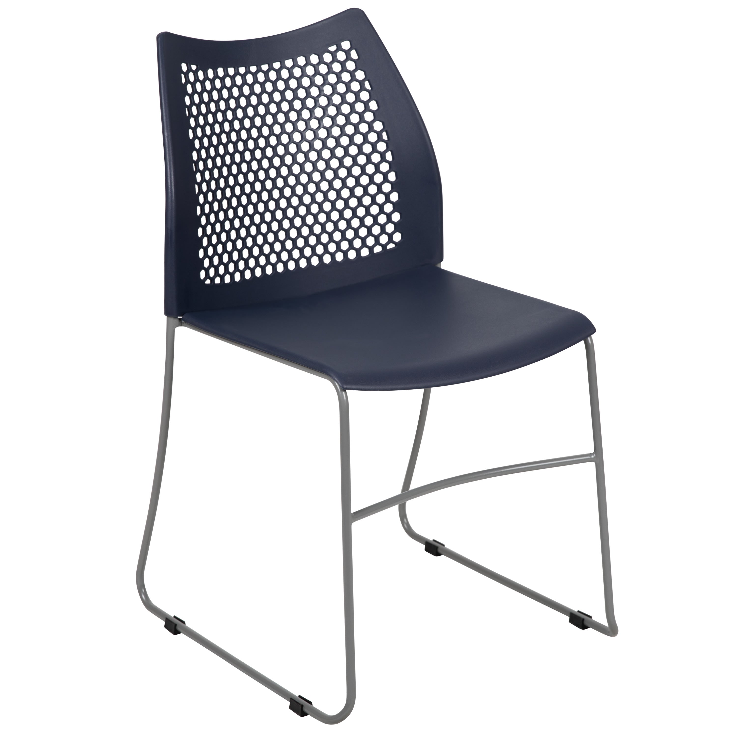 FLASH HERCULES Series 300 kg Capacity Sled Base Stack Chair