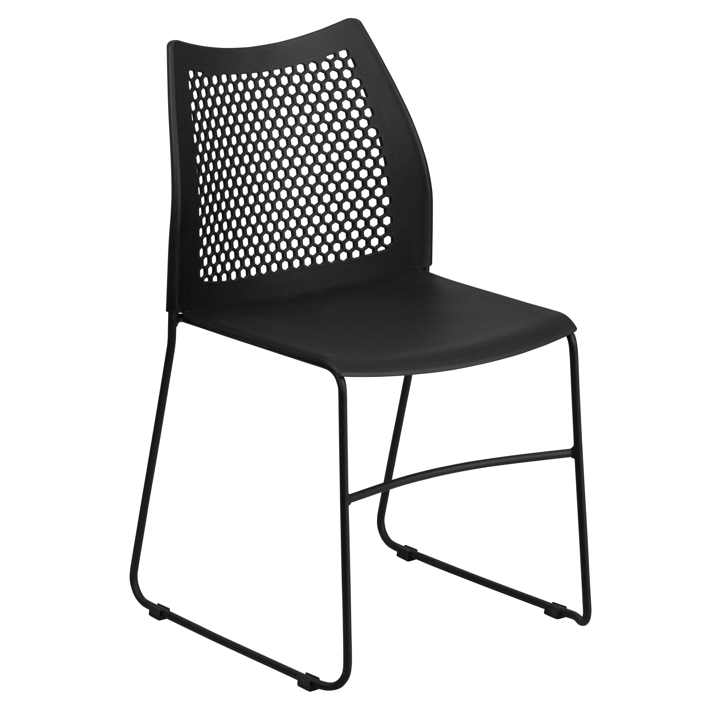 FLASH HERCULES Series 300 kg Capacity Sled Base Stack Chair