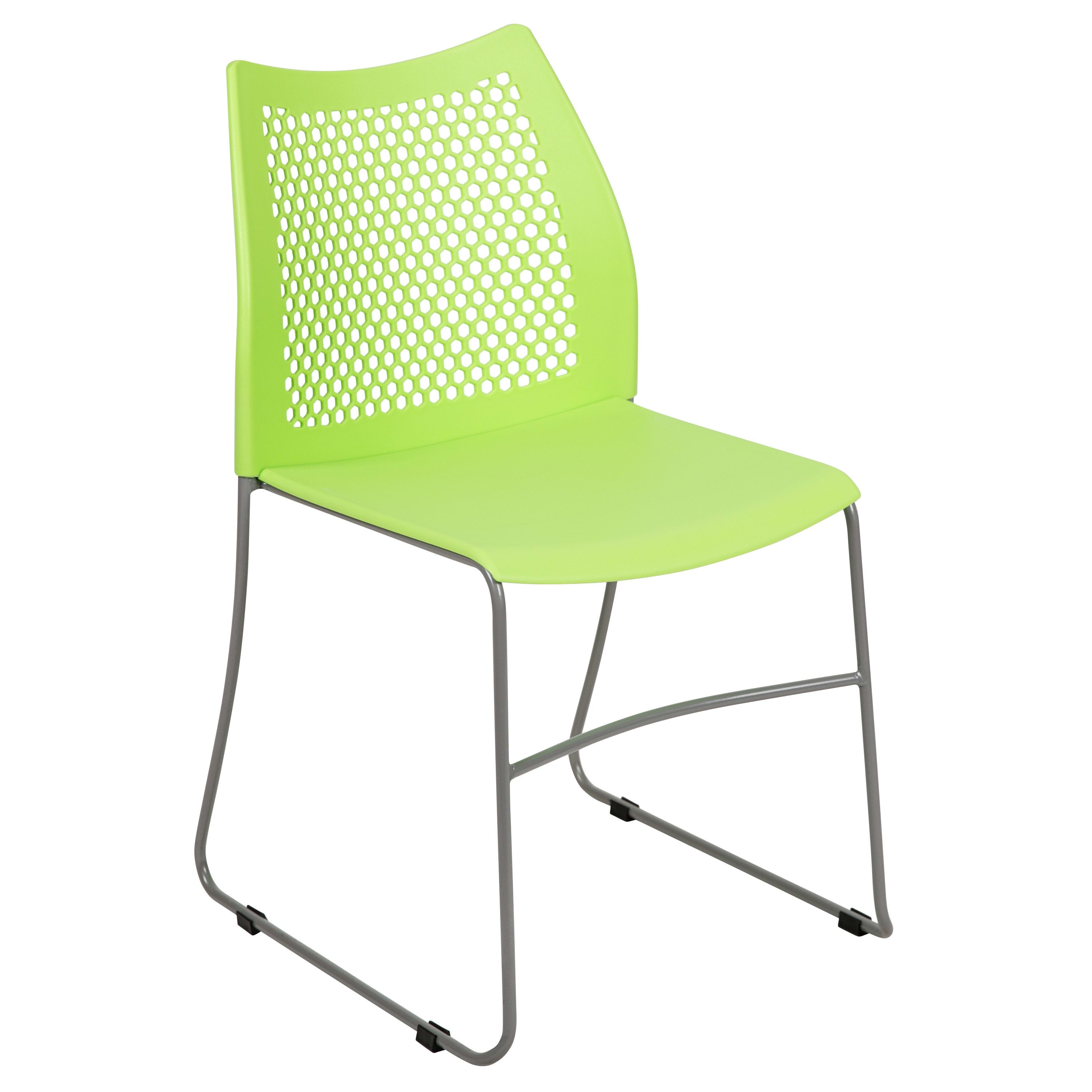 FLASH HERCULES Series 300 kg Capacity Sled Base Stack Chair